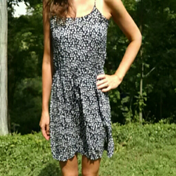 Banana Republic Dresses & Skirts - Banana Republic blue polka dot dress